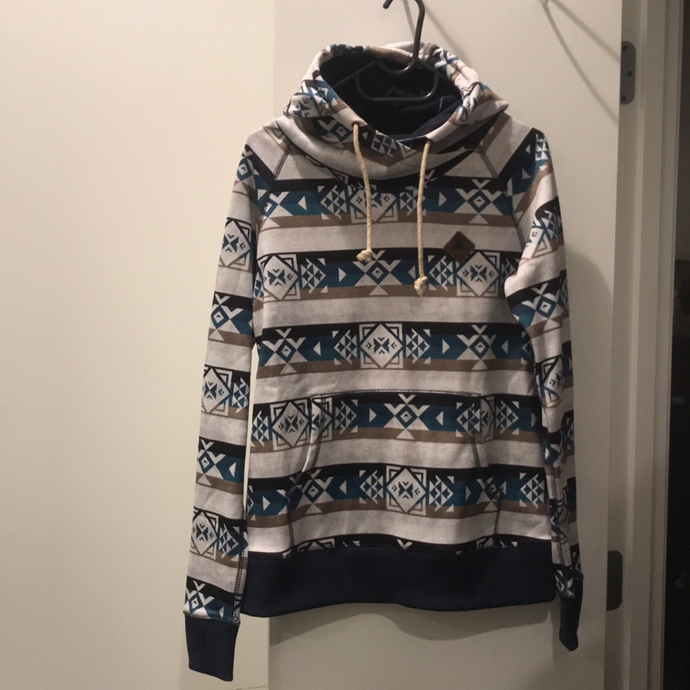Burton fleece lined hoodie